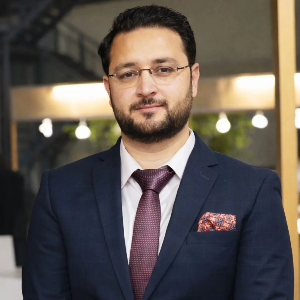 Bashir Muhammad Khan — portrait from Buildscape’s leadership page