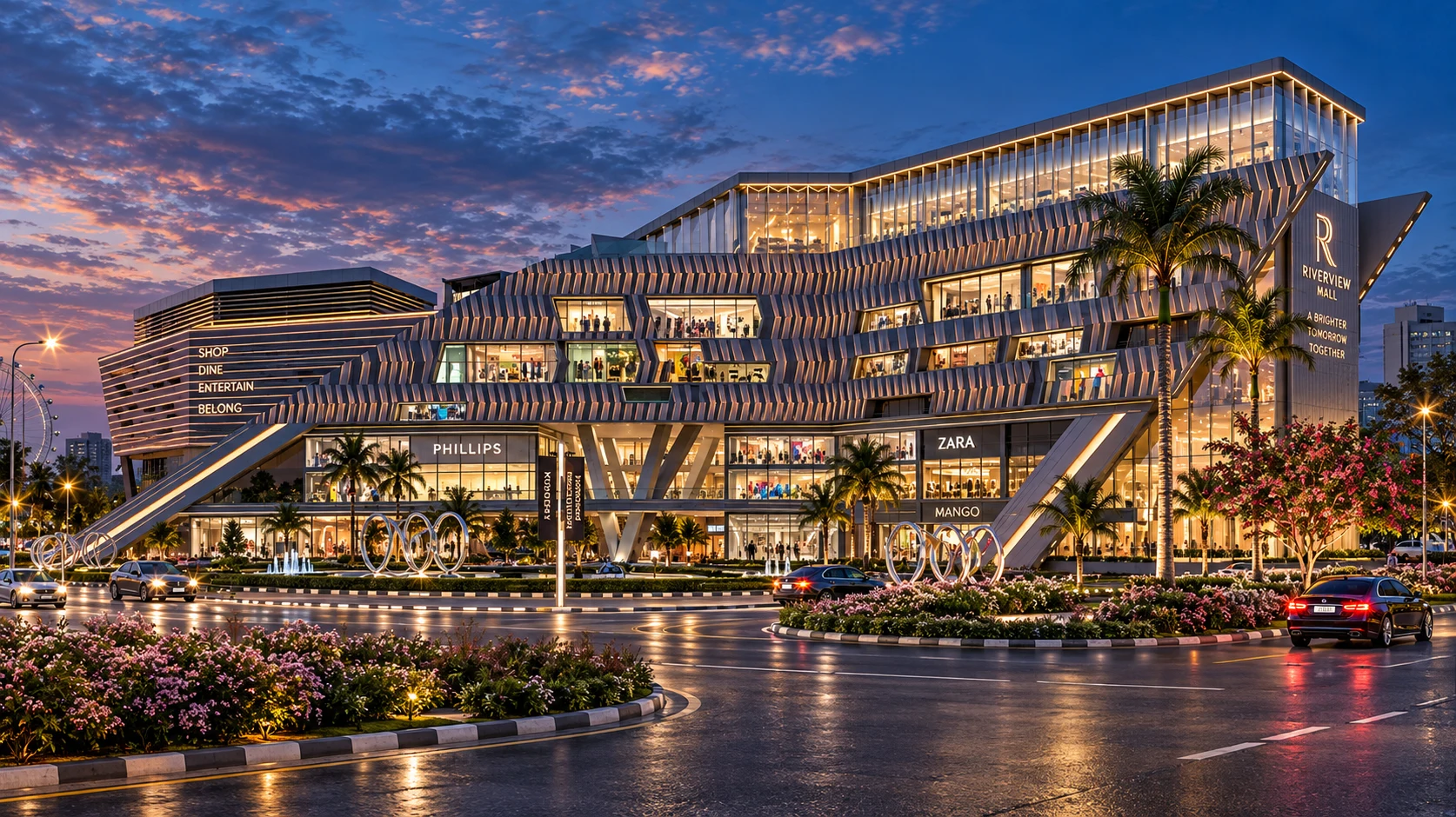 Oasis Mall – Dubai, UAE — portfolio visualization